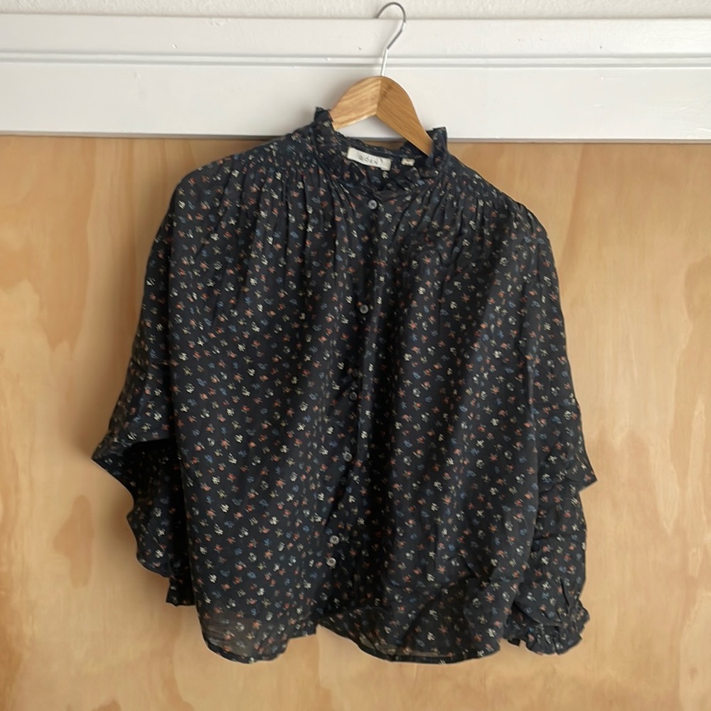 Doen O’keefe Floral Button Down